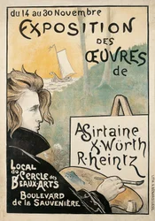 Esposizione delle opere di A. Sirtaine, X. Würth, R. Heintz